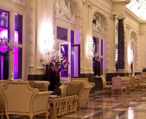 reception and concierge area of the Carlo iv hotel in prague