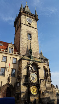 prague old town hall and astronomical clock