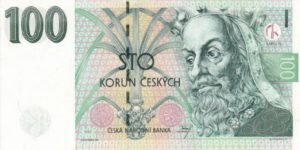 czech 100 korun note