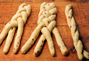 vanocka czech christmas cake braiding