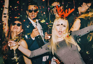 people celebrating at a party