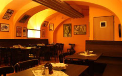 prague jama steakhouse interior