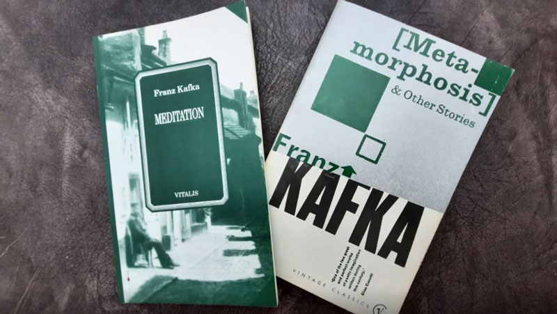 two franz kafka short story paperbacks