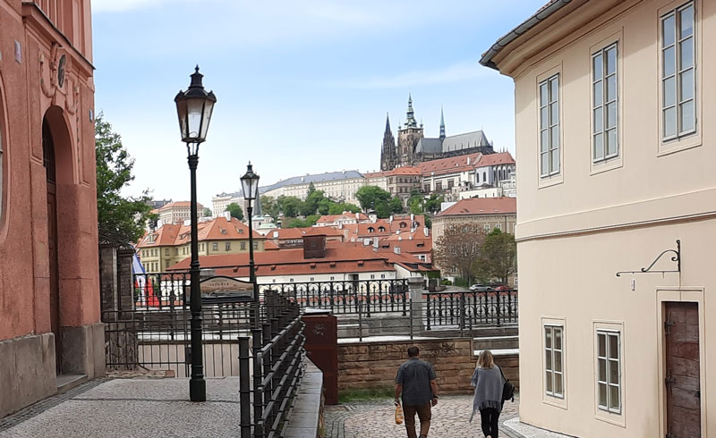 The Mission Impossible Prague intro filming location in real life