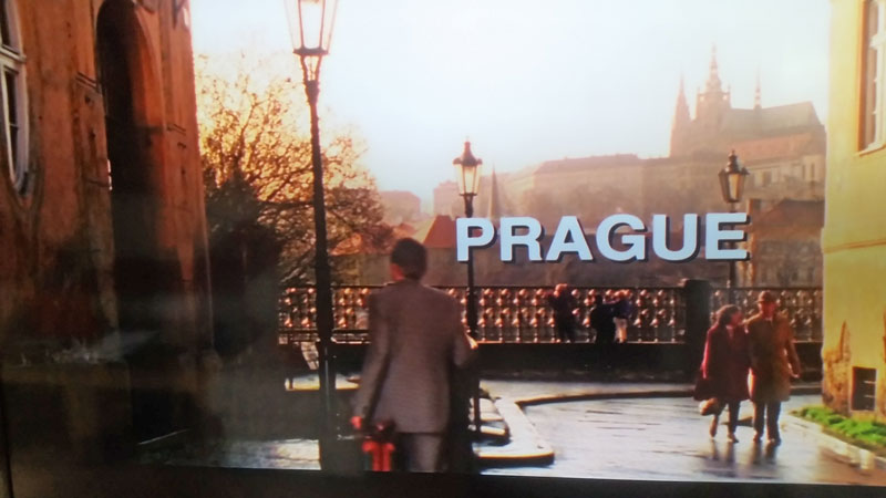 The Mission Impossible Prague Intro Filming Location Scene in 1995 before the flood protection changed the street level