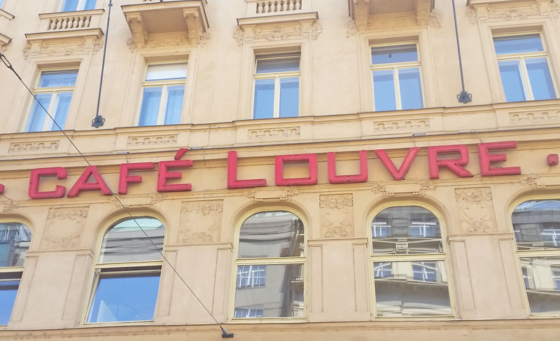 Prague Cafes Cafe Louvre Livingprague Com