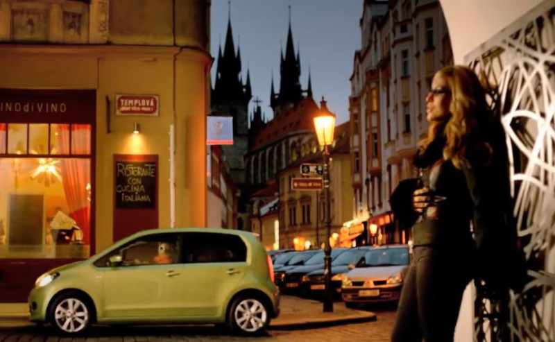 anastacia video pride deeper love at night with green car and church in background