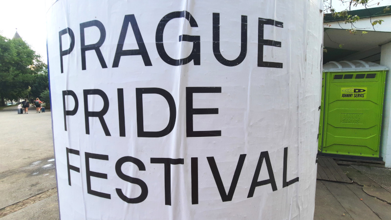 Prague Pride Festival Signage