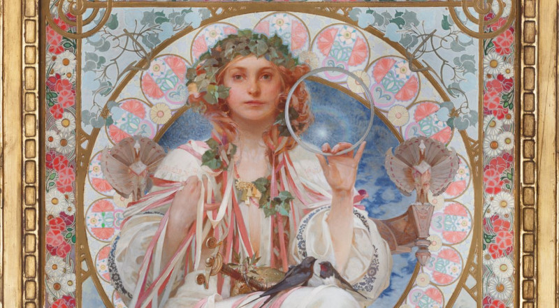 alfons mucha portrait of josephine crane